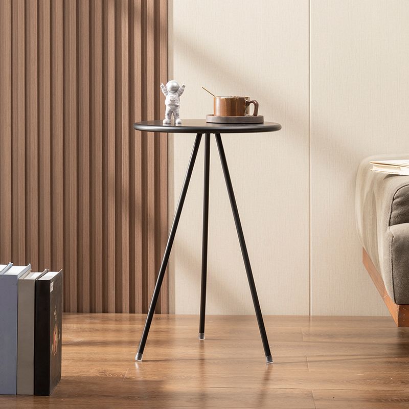 メタルホワイト/グリーン/ブラック/ゴールド3脚ベースデザインラウンドコーヒーテーブル