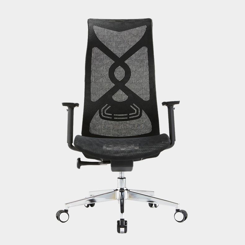 Fixed Arms Office Chair Microfiber Task High Back Chair Breathable AirGrid Ergonomic Clearhalo 'furn' 'furn_office_chair' 'Furniture' 'Office Chairs' 'Office Furniture' 'office_chair' 1200x1200_0a4579df-b411-4b20-bab9-d2b6d207e6cd