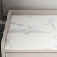 Modern White/Grey Makeup Vanity Desk Table Wood Makeup Counter