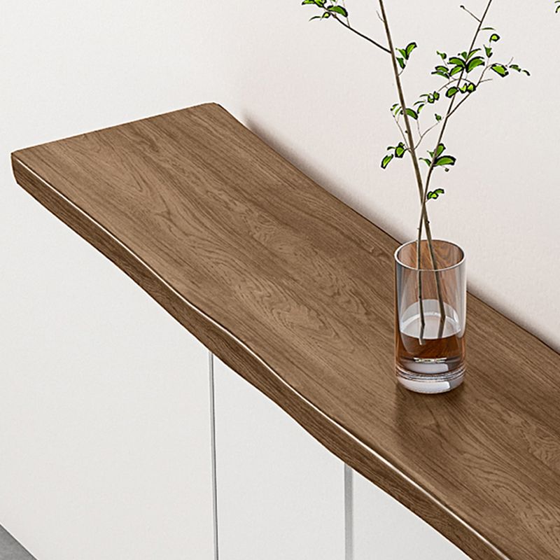 Console acrilica rettangolare Tabella 11.8 "W Contemporary End Table