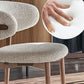 Chaise latéral simple moderne chaise de salle à manger côté cadre en bois pour salon