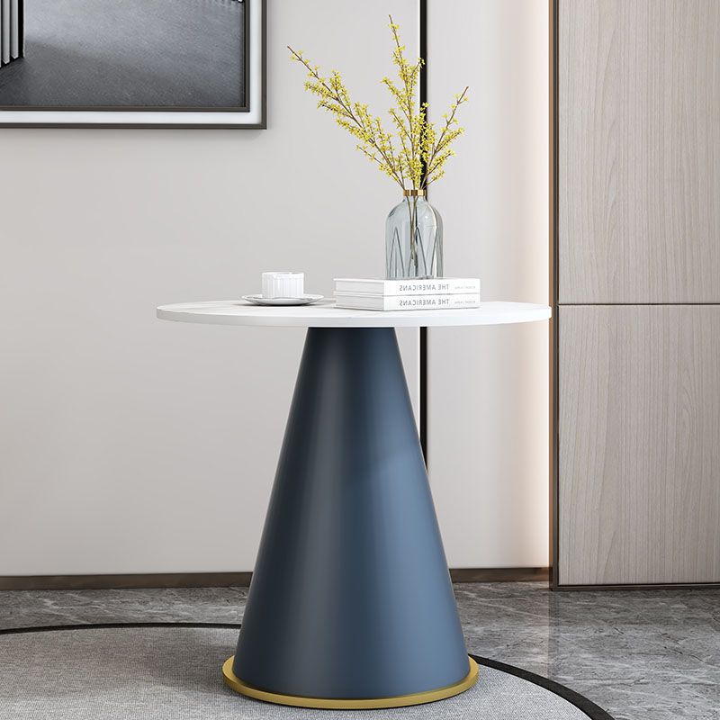 Round Stone Dining Table Modern Living Room Pedestal Casual Dining Table Clearhalo ' dining_table' 'Dining Tables & Seating' 'Dining Tables' 'furn' 'furn_dining_table' 'Furniture' 'furniture_dining_table' 'Kitchen & Dining Furniture' 'kitchen&dining_furn' 'kitchen' 'kitchen_dining_table' 1200x1200_0a59ebd4-be3b-40a9-9423-b0d95c0dffa2