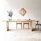 Wood Dining Table Traditional Luxury Dining Table with Sled Base