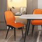 Contemporary Metal Dining Room Chairs PU Leather Dining Armless Chairs for Indoor Use Clearhalo ' kitchen&dining_furn' 'Dining Chairs' 'Dining Tables & Seating' 'dining_chair' 'furn' 'furn_dining_chair' 'Furniture' 'furniture_dining_chair' 'Kitchen & Dining Furniture' 'kitchen' 1200x1200_0a5c8e60-d5df-4516-a588-0be9f515e119