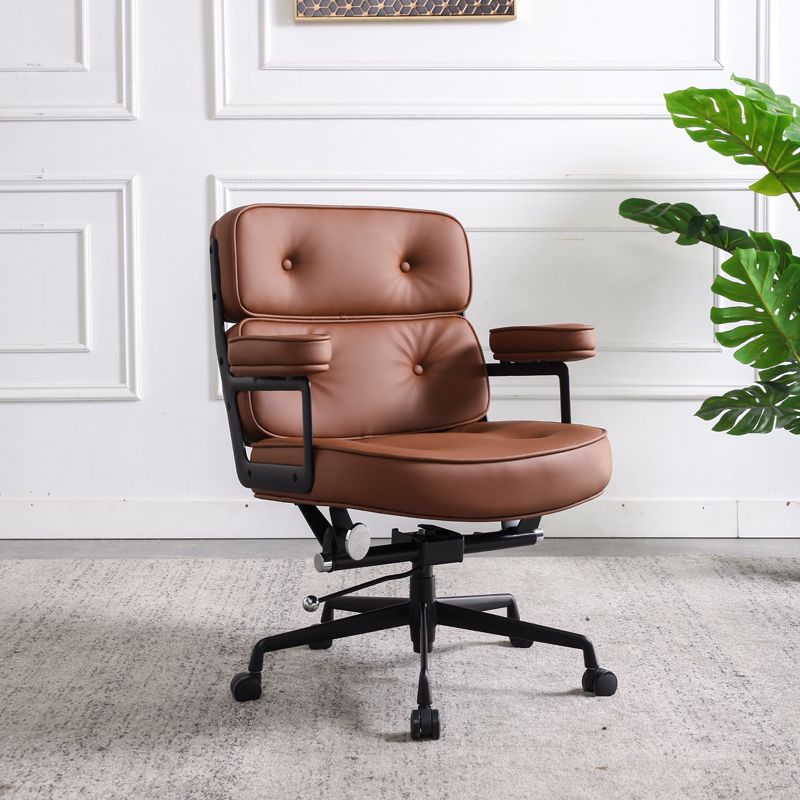 Modern & Contemporary Managers Chair Arms Included Executive Ergonomic Chair Clearhalo 'Furniture' 'furniture_office_chair' 'Office Chairs' 'Office Furniture' 'office_chair' 1200x1200_0a5ccdbe-28fb-4d2a-8cf1-342decfe2ac8