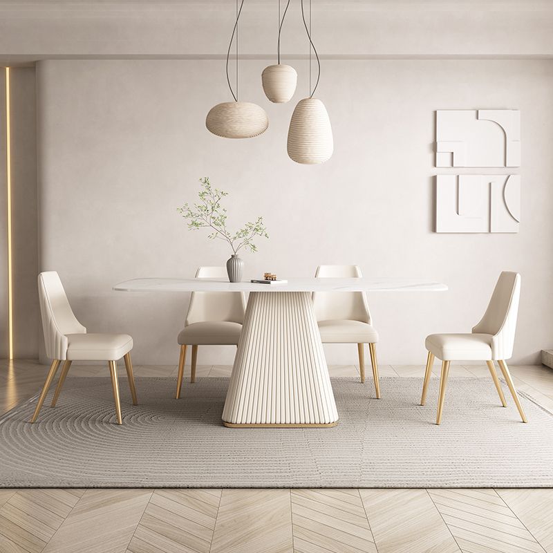 Contemporary 1/4/5/6/7 Pieces Dining Set Dining Room Table Set for Home Clearhalo 'Dining Room Sets' 'Dining Tables & Seating' 'dining_room_set' 'furn' 'furn_dining_room_set' 'Furniture' 'furniture_dining_room_set' 'Kitchen & Dining Furniture' 'kitchen&dining_furn' 'kitchen' 1200x1200_0a5eed49-5cf1-4c77-a425-e93231ec589c