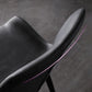 Kitchen Dining Armless Chair Faux Leather Dining Chair in Grey