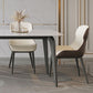 Modern 1/2/5/9 Pieces Rectangle Dining Set with Sintered Stone Table Dinette Set Clearhalo 'Dining Room Sets' 'Dining Tables & Seating' 'dining_room_set' 'furn' 'furn_dining_room_set' 'Furniture' 'furniture_dining_room_set' 'Kitchen & Dining Furniture' 'kitchen&dining_furn' 'kitchen' 1200x1200_0a6b8ed6-dc5b-4a3f-9906-d72d4dfab23a