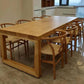 Modern 1/9 Pieces Dining Set Rectangle Pine Wood Dining Table for Dining Room Clearhalo 'Dining Room Sets' 'Dining Tables & Seating' 'dining_room_set' 'furn' 'furn_dining_room_set' 'Furniture' 'Kitchen & Dining Furniture' 1200x1200_0a6c5413-54b7-418d-baad-c52cedf265b2