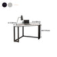 Corner Desk Modern Style SLATE Top Black Metal Legs for Bedroom Clearhalo 'furn' 'furn_office_desk' 'Furniture' 'furniture_office_desk' 'Office Desks' 'Office Furniture' 'office_desk' 1200x1200_0a6cad32-ef64-43c5-acc3-0490820c248b