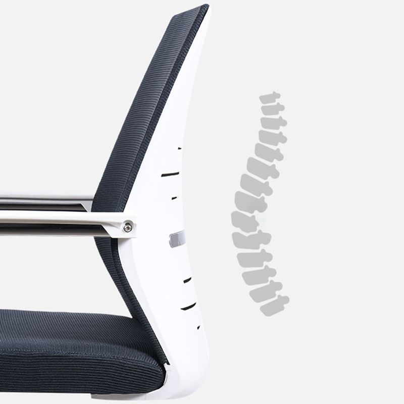 No Wheels Mid-back Office Chair Ergonomic Computer Task Mesh Desk Chair Clearhalo 'furn' 'furn_office_chair' 'Furniture' 'Office Chairs' 'Office Furniture' 'office_chair' 1200x1200_0a6fba2f-990e-4b73-be15-bcd1ded79b59