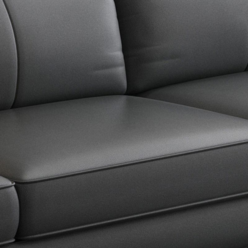 Divano a 4 posti moderno di metà secolo e cuscino da cuscino da cuscino cucito di divano posteriore