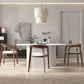 Solid Wood Base Contemporary Oval Dining Table White Top Table with Pedestal Base Clearhalo ' dining_table' 'Dining Tables & Seating' 'Dining Tables' 'furn' 'furn_dining_table' 'Furniture' 'furniture_dining_table' 'Kitchen & Dining Furniture' 'kitchen&dining_furn' 'kitchen' 'kitchen_dining_table' 1200x1200_0a7665be-ab19-490d-a60d-e992a3b75692
