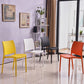 Scandinavian Armless Open Back Dining Side Chair Plastic Dining Side Chairs Clearhalo ' kitchen&dining_furn' 'Dining Chairs' 'Dining Tables & Seating' 'dining_chair' 'furn' 'furn_dining_chair' 'Furniture' 'furniture_dining_chair' 'Kitchen & Dining Furniture' 'kitchen' 1200x1200_0a775586-7698-4fe0-9647-1e7bc11ee7a3