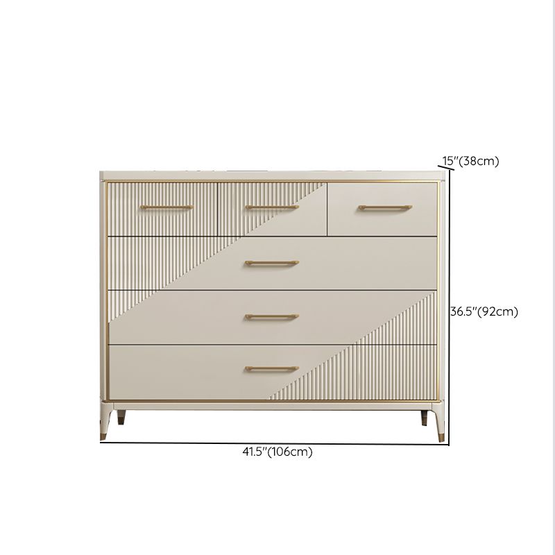 Wooden Storage Chest Dresser Contemporary Glam Dresser with Drawers Clearhalo 'Bedroom Furniture' 'Dressers & Chests' 'dressers_chests' 'furn' 'furn_dressers_chests' 'Furniture' 1200x1200_0a782065-5d5b-486b-ab68-c3ba6a2f24e5