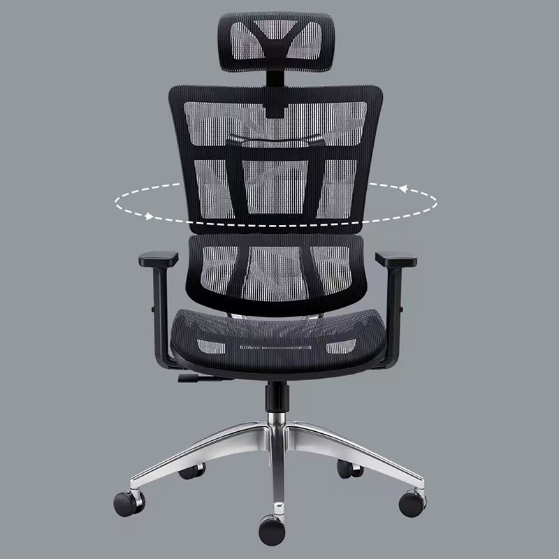 Modern Ergonomic Mesh Task Chair High Back Adjustable Arms Swivel Chair Clearhalo 'furn' 'furn_office_chair' 'Furniture' 'Office Chairs' 'Office Furniture' 'office_chair' 1200x1200_0a7869cf-41e0-4039-8a3e-41e1ee697304
