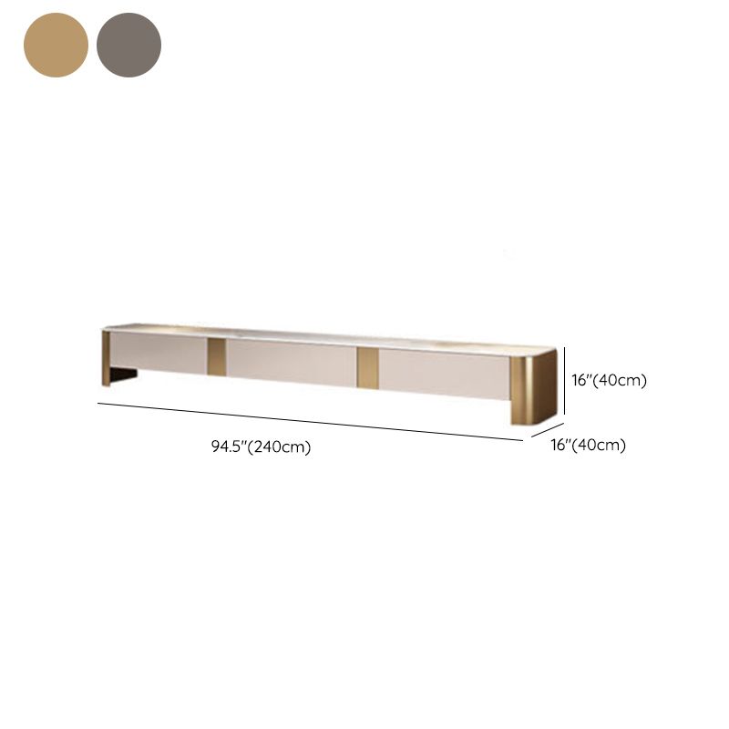 Stone Media Console Glam Media Console TV Stand with Drawers Clearhalo 'furn' 'furn_tv_stands_entertainment_centers' 'Furniture' 'Living Room Furniture' 'TV Stands & Entertainment Centers' 'TV Stands & Media Storage Furniture' 'tv_stands_entertainment_centers' 1200x1200_0a79406e-a74b-43df-8038-3db055d7aeff