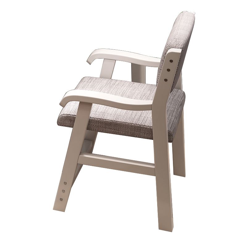 Modern Wooden Dining Chair Open Back Single Dining Side Arm Chair for Kitchen Clearhalo ' kitchen&dining_furn' 'Dining Chairs' 'Dining Tables & Seating' 'dining_chair' 'furn' 'furn_dining_chair' 'Furniture' 'furniture_dining_chair' 'Kitchen & Dining Furniture' 'kitchen' 1200x1200_0a798c1b-0419-4d95-8aa0-4dccf0dfa7d5