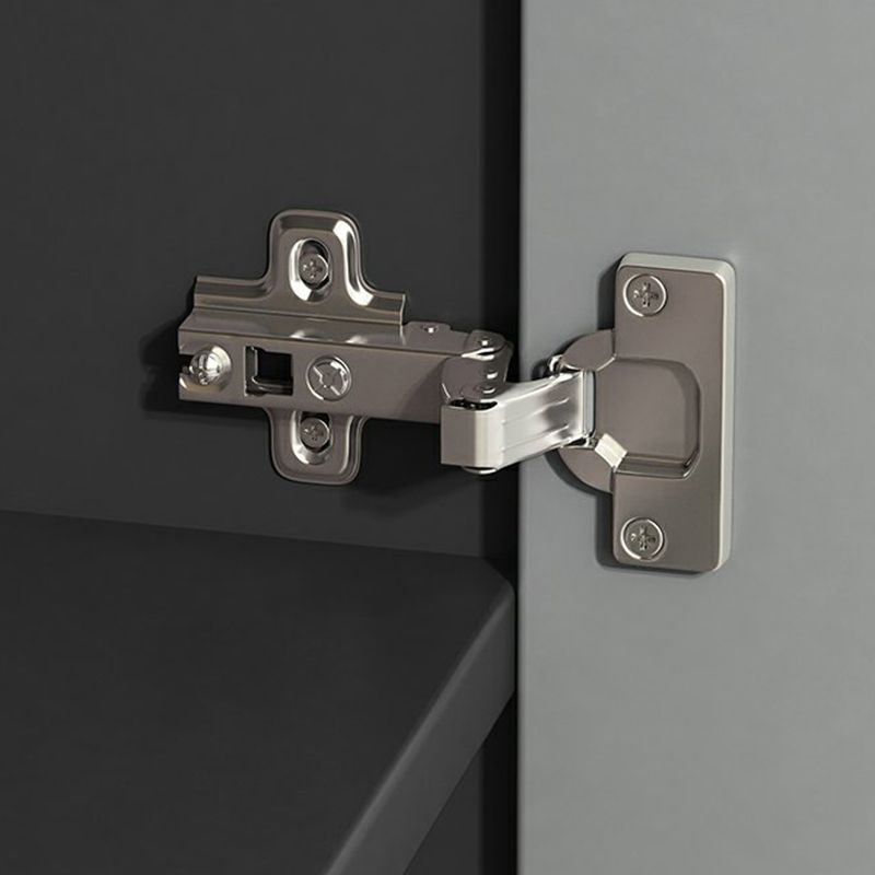 Server da pranzo in stile moderno grigio colore ingegnerizzato in legno con 1 cassetto