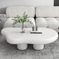 Solid Wood 4 Legs Coffee Table Minimalist Nordic Style Coffee Table