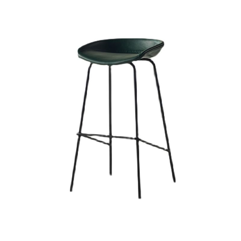 Industrial Style Bar Chair Bucket Seat Iron Legs for Restaurant Bar Clearhalo 'Bar Furniture' 'Bar Stools' 'bar_stools' 'furn' 'furn_bar_stools' 'furniture_bar_stools' 'Kitchen & Dining Furniture' 'kitchen&dining_furn' 'kitchen' 'kitchen_furn' Furniture' 1200x1200_0a802dc7-1e7d-4f6f-9d73-61bbebff4d23
