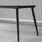 Industrial Style Home Sintered Stone Dining Table 4 Legs Carbon Steel Base Rectangle Table Clearhalo ' dining_table' 'Dining Tables & Seating' 'Dining Tables' 'furn' 'furn_dining_table' 'Furniture' 'furniture_dining_table' 'Kitchen & Dining Furniture' 'kitchen&dining_furn' 'kitchen' 'kitchen_dining_table' 1200x1200_0a842673-de9e-4eeb-9990-be9138c812bb