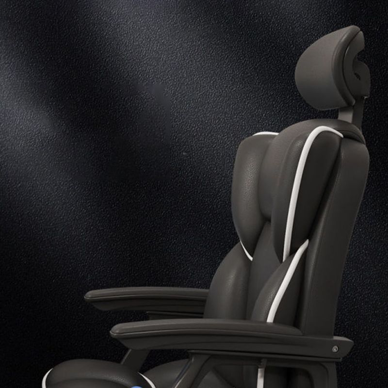 High Back Executive Bureau -voorzitter Moderne faux lederen armstoel