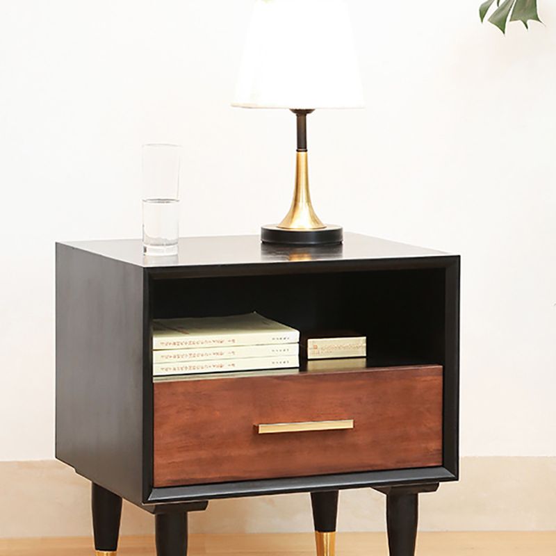 Solid Wood Accent Table Nightstand Contemporary Bedside Cabinet for Bedroom Clearhalo 'Bedroom Furniture' 'furn' 'furn_night_stand' 'Furniture' 'night_stand' 'Nightstands' 1200x1200_0a89be7f-e0fc-4fd2-91ee-06b0054ff169