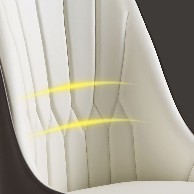 Glam Kitchen Dining Chairs Faux Leather Side Chairs for Kitchen Clearhalo 'Dining Chairs' 'Dining Tables & Seating' 'dining_chair' 'furn' 'furn_dining_chair' 'Furniture' 'Kitchen & Dining Furniture' 1200x1200_0a8bc38d-969c-4c20-9e44-1834c09518bc