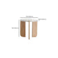 Solid Wood 3 Legs Coffee Table Modern 1 Single Terrazzo Cocktail Table Clearhalo 'Coffee & Accent Tables' 'Coffee Tables' 'coffee_tables' 'furn' 'furn_coffee_tables' 'Furniture' 'Living Room Furniture' 1200x1200_0a8ff074-c6a1-40da-950a-d8c75b440753
