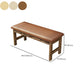 Contemporary Cushioned Seating Bench Rectangle Wooden Entryway and Bedroom Bench