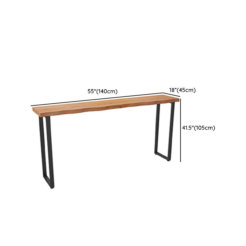 INDUSTRIAL 1/2/6 Piezas Mesa de mesa de barras Mesa de madera con taburetes altos