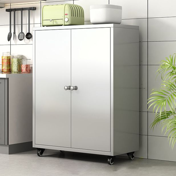 Server buffet di altezza da 42 pollici in metallo Server buffet per soggiorno per soggiorno