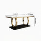 Luxury Style Marble Dining Table Trestle Base Rectangle Table for Home Clearhalo ' dining_table' 'Dining Tables & Seating' 'Dining Tables' 'furn' 'furn_dining_table' 'Furniture' 'furniture_dining_table' 'Kitchen & Dining Furniture' 'kitchen&dining_furn' 'kitchen' 'kitchen_dining_table' 1200x1200_0a98c8e4-d76e-45b3-888a-bb9fffcfcaf0