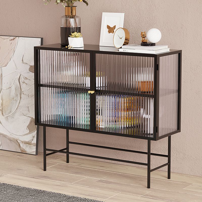 Glass Door Display Cabinet Multi-shelf Storage Cabinet for Living Room Clearhalo 'Display & China Cabinets' 'display_china_cabinets' 'furn' 'furn_display_china_cabinets' 'Furniture' 'Kitchen & Dining Furniture' 1200x1200_0a9b4884-168a-4593-9af9-debcfda3415a