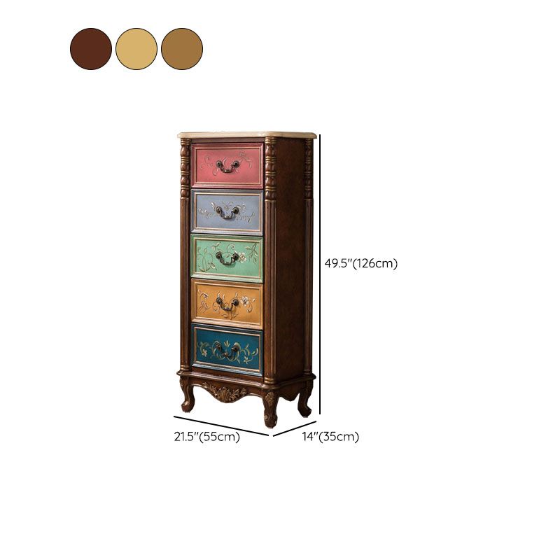 Traditional Vertical Lingerie Chest Wooden Storage Bachelor Chest for Bedroom Clearhalo 'Bedroom Furniture' 'Dressers & Chests' 'dressers_chests' 'furn' 'furn_dressers_chests' 'Furniture' 1200x1200_0a9d3bf6-ec84-40aa-935b-8fff59006012