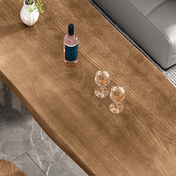 Tavolo da pranzo per btrollo da pranzo a base di bistrot in legno massiccio interno con conservazione