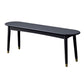 11.8 Inch Wide Modern Seating Bench Solid Wood Bench with Legs Clearhalo 'Benches' 'Chairs & Seating' 'furn' 'furn_benches' 'Furniture' 'Living Room Furniture' 1200x1200_0aa62d62-18eb-40bb-895e-6938116ee1e8