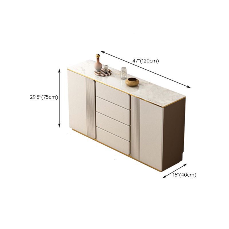 Classic Glam Storage Chest Dresser Stone Dresser with Drawers Clearhalo 'Bedroom Furniture' 'Dressers & Chests' 'dressers_chests' 'furn' 'furn_dressers_chests' 'Furniture' 1200x1200_0aa67423-f5cc-4eac-b4b2-ccd2317d95b4