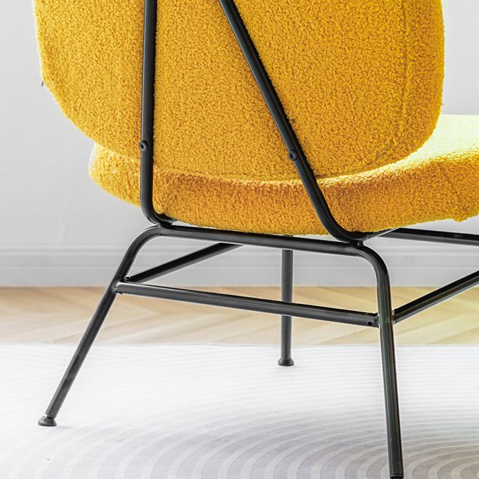 Armless Fixed Back Lounge Chair Modern Slipper Accent Chair for Living Room Clearhalo 'Accent Chairs' 'accent_chairs' 'Chairs & Seating' 'furn' 'furn_accent_chairs' 'Furniture' 'Living Room Furniture' 1200x1200_0aa77d49-061e-4ae6-8b92-9ff51e6ed64e