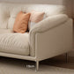 Modernistisches Sofa Kunstleder armloses Sofa mit losen Rücken für Wohnzimmer
