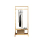 Contemporary Style Coat Hanger Double Shelves Solid Wood Coat Rack for Living Room Clearhalo 'Entry & Mudroom Furniture' 'furn' 'furn_hall_tree_coat_racks' 'Furniture' 'Hall Trees & Coat Racks' 'hall_tree_coat_racks' 1200x1200_0aa85129-0280-401d-b710-be910a31a3df