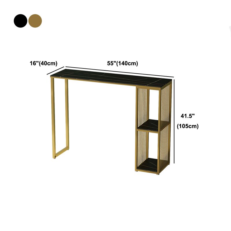 Contemporary Style Dining Bar Counter Table Rectangle Table for Kitchen Clearhalo 'Bar Furniture' 'Bar Tables' 'bar_tables' 'Furniture' 'furniture_bar_tables' 'Kitchen & Dining Furniture' 1200x1200_0aab5cb3-e627-4749-a633-98f9a9651dfe