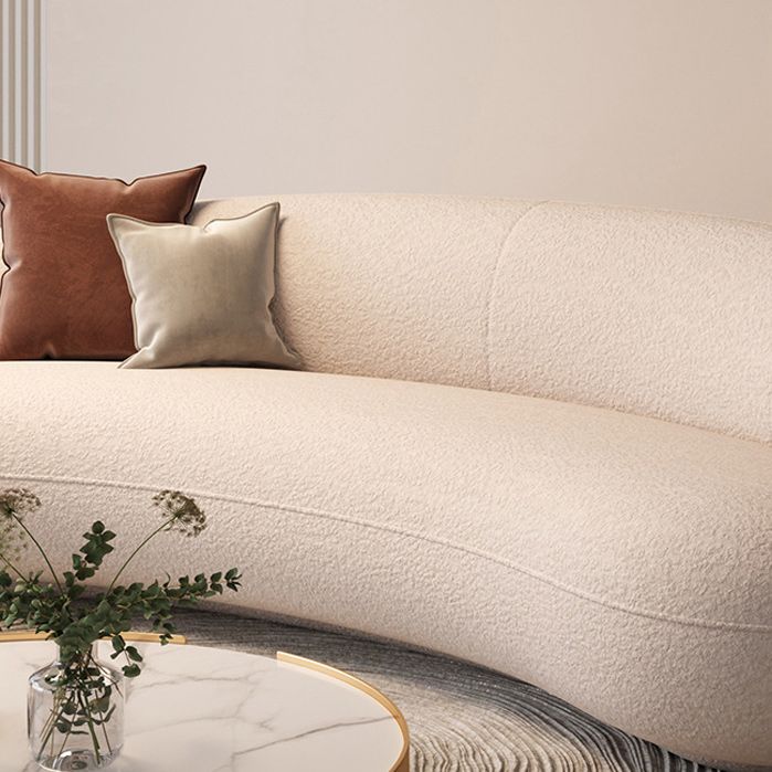 Contemporary Velvet/Wool Sofa with Tuxedo Arm and Tight Back Clearhalo 'furn' 'furn_sofas' 'Furniture' 'Living Room Furniture' 'Sofa' 'sofas' 1200x1200_0aab8eda-656d-4b78-99da-312ff2cda562