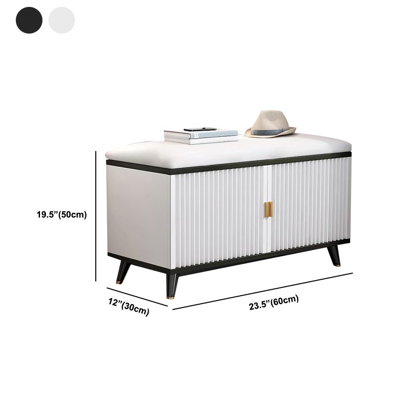 Panchina di posti a sedere in legno fabbricata 11,8 "W glam ammortizzazione imbottita