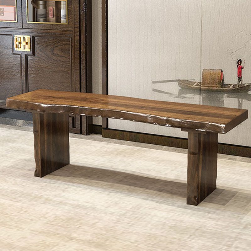 11.7-inch Width Bedroom Bench Mid-Century Modern Solid Wood Seating Bench Clearhalo 'Benches' 'Chairs & Seating' 'furn' 'furn_benches' 'Furniture' 'Living Room Furniture' 1200x1200_0aaf7791-b332-4521-9e09-02e9c0ab8940