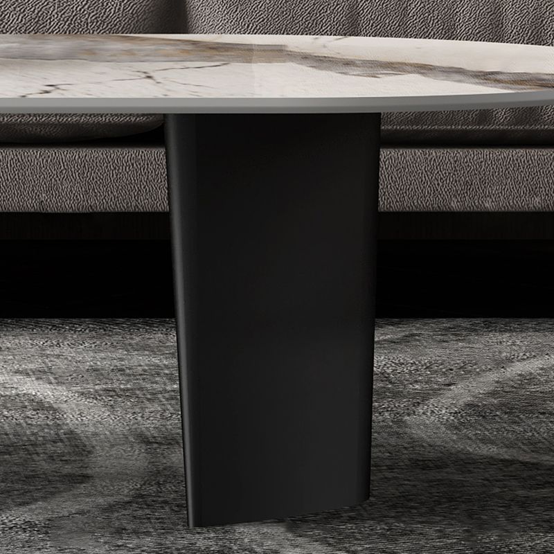 No Distressing Coffee Table Modern 2 Legs Free-Form Single Coffee Table Clearhalo 'Coffee & Accent Tables' 'Coffee Tables' 'coffee_tables' 'furn' 'furn_coffee_tables' 'Furniture' 'Living Room Furniture' 1200x1200_0aafab72-022f-4d38-a052-ac973e6bca72