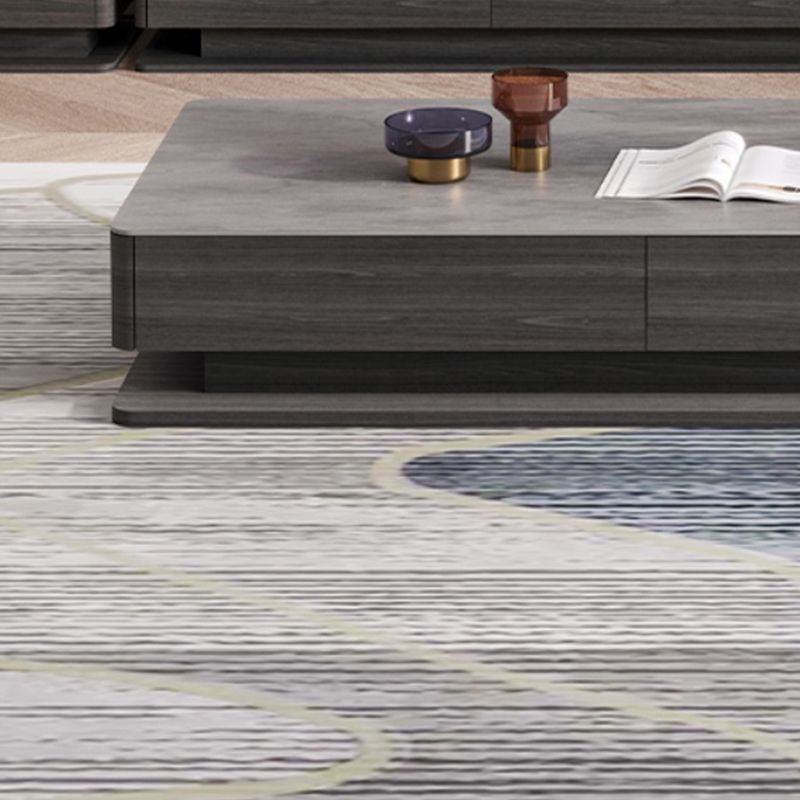 Block Slate Coffee Table No Distressing Rectangle Single Coffee Table with Drawers Clearhalo 'Coffee & Accent Tables' 'Coffee Tables' 'coffee_tables' 'furn' 'furn_coffee_tables' 'Furniture' 'Living Room Furniture' 1200x1200_0ab01435-a6d8-46ea-ab45-f59f563552fb