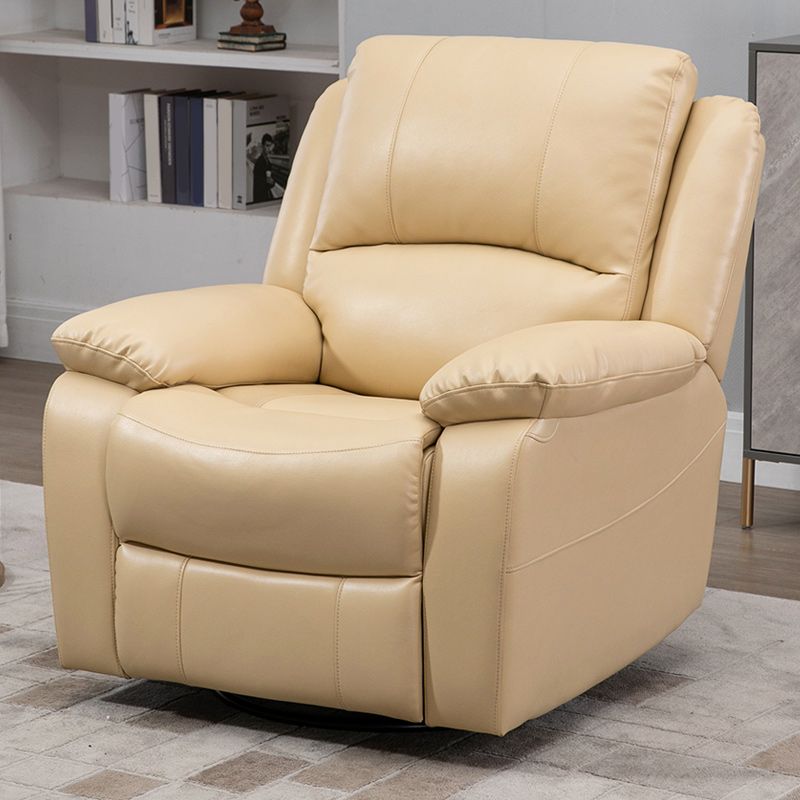 Solid Color Standard Recliner Modern Minimalist Home Single Recliner Clearhalo 'Chairs & Seating' 'furn' 'furn_recliners' 'Furniture' 'Living Room Furniture' 'Recliners' 1200x1200_0ab12535-bdb0-4ef5-8963-43a72e257629