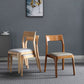 Modern Wooden Dining Chairs Open Back Dining Side Armless Chair for Kitchen Clearhalo ' kitchen&dining_furn' 'Dining Chairs' 'Dining Tables & Seating' 'dining_chair' 'furn' 'furn_dining_chair' 'Furniture' 'furniture_dining_chair' 'Kitchen & Dining Furniture' 'kitchen' 1200x1200_0ab23778-b8e9-4d39-ba87-7cd36ea5a729
